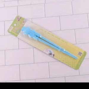 [골드스마일]블루 실리콘 젓가락 식사용 핸디 커틀러리