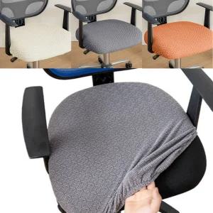 고탄성 밴딩 폴리 자갸드 사무 의자 좌판 방석 커버 학생 체어 리폼 천갈이 시트