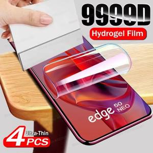 [호환품]Motorola Moto Edge 50 용 4PCS Fusion 30 Ultra 20 Lite 40 Neo 화면 보호기 NEO 슬림 하이드로