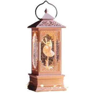 크리스마스 오르골 겨울 스노우 램프 눈내리는 발레 장식품