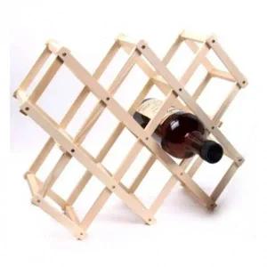 [골드스마일]접이식 원목 와인보관대 와인병 거치대 와인보관 선반