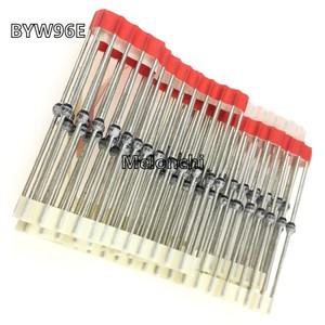 100% 새로운 20PCS BYW96E DIP SOD-64 볼 다이오드