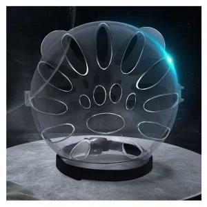 [골드스마일]헬멧 고양이 투명볼 S 투명페이스커버 냥이입마개 입