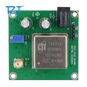주파수 OCXO 보드 정온 크리스탈 오실레이터 사인파 출력 OCXO-10M-2525, 10MHz, 13DBM