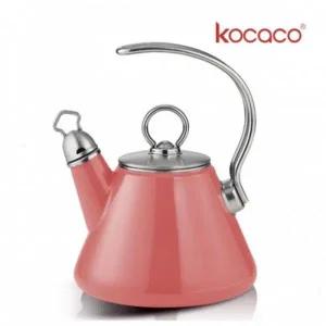 [골드스마일]법랑 커피주전자 핑크