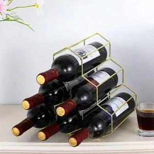 금속 와인 거치대 와인병 수납 철제 보관함