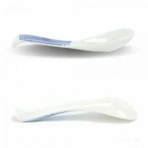 [셀러에이드]도자기 국물용 일식 우동 스푼 숟가락 수저