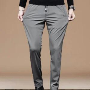 남성 겨울 한파 기모안감 밴딩팬츠 슬립핏 데일리바지 WMY2+7Sup