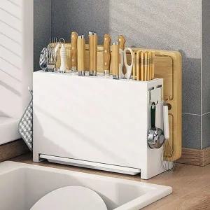 [골드스마일]칼도마 수저꽂이 거치대 주방용 수저통 식기정리함