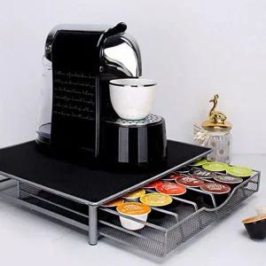 [셀러에이드]캡슐 커피 정리함 서랍형 보관 케이스 간편 수납기