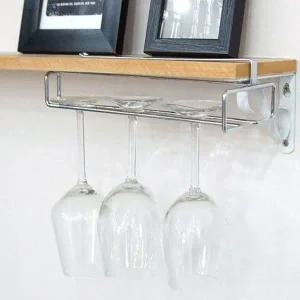 [골드스마일]스테인리스 와인잔 보관 거치대 와인잔랙 단일형