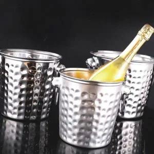 [골드스마일]스테인리스 와인 쿨러 바스켓 얼음통 양주 칠링 아이스버킷