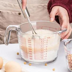 [골드스마일]내열 유리 눈금 계량컵 주방 베이킹 조리용 비커