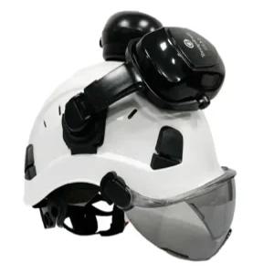 귀마개부착식 조절식 모청력 안전 보호34dB 캡 장착