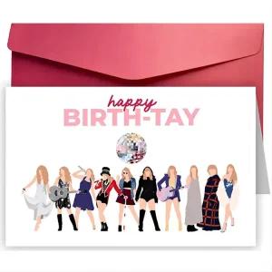 위한 받 생일 카드 축하 장식을 인기 있는 에서 포스터 문화 그녀를 영감을 가수