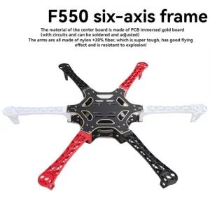 F 플트 RC소품 Y19A 550 암 프레임 랜딩 기어 용 헥사 PCBFme Hexacopter FPV 보호기 포함
