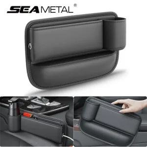 시메탈 필러 가방 시트 자동 틈새 센터 간격 수납 측면 정리함 콘솔 차 가죽