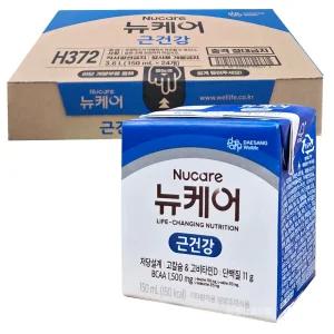 뉴케어 근건강 150 mL 24팩 단백질 뼈건강 저당설계 고칼슘&고비타민D 