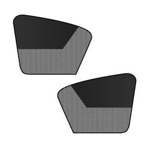 지미시 자동차 창문 그늘막, 마그네틱 사이드 햇빛 가리개 커튼, 반은 블랙아웃, 투명 자외선 차단 및 열 화면, 운전석용 차량 가리개(앞면)