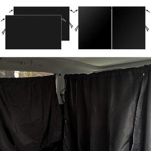 자동차 창문용 FUTLU 3PC 커튼 세트, 선쉐이드 사이드 윈도우 프라이버시 커튼, 탈착식 윈드실드 쉐이드, 캠핑 수면용 인테리어 액세서리