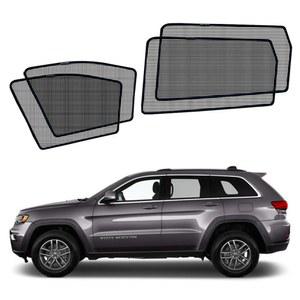 2011-2021 지프 그랜드 체로키 마그네틱 창문 커튼을 위한 BWEN 자동차 그늘막, 통기성 메쉬로 햇빛 눈부심을 99% 차단하고 열로 인해 잠자고 캠핑할 때 차량의 시원함을 유지합니다(4PCS)