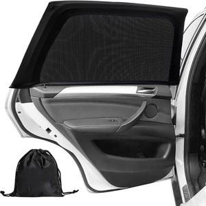 폴루마드 2팩 자동차 창문 그늘막 - 98% 차량용 자외선 차단제에 범용 장착