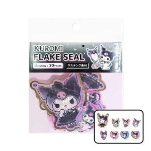 산리오 후레이크 씰 스티커(쿠로미) G 산리오