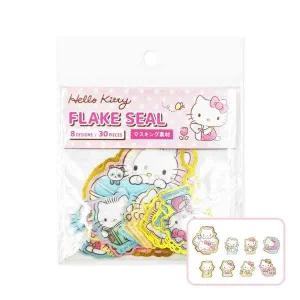 산리오 후레이크 씰 스티커(헬로키티) G 굿즈