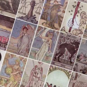 다꾸장식 황산지 다꾸 노트 타로