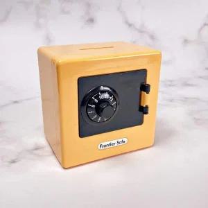 선물용 캐릭터 미니 다이얼 저금통 금고 구디백