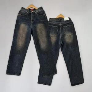 빅사이즈 511 오일터치기모데님팬츠 DCAT300