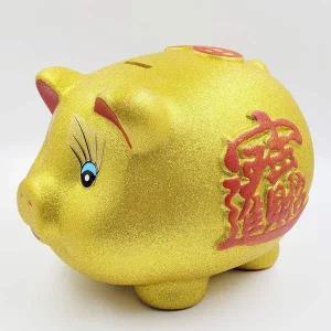 안전 초대형 황금 복돼지 저금통 집들이선물