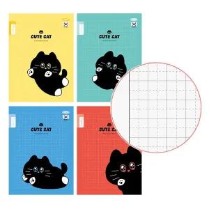 제본노트 초등 제본 10칸 쓰기 노트 10권 디자인랜덤