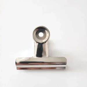 집게 불독 서류 스틸 철 집게 6.3cm