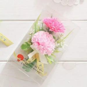 카네이션 비누 어버이날 선물 코사지 핑크