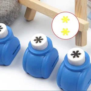 팬시 눈꽃 모양 미니 펀치 펀칭기1P