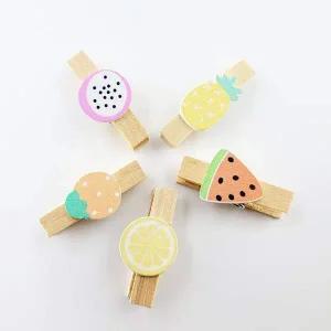 과일 미니 나무집게 G 문구재료