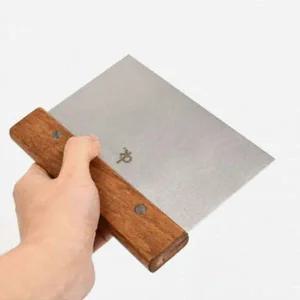 [골드스마일]업소용 조리용 나무 스퀘어 팬 뒤집이 주방 도구