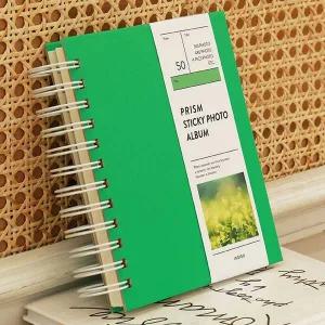프리즘 접착식 네컷 앨범 (포토북) (애플그린)