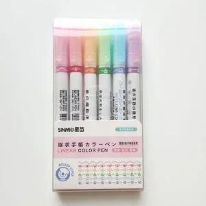 다꾸펜 다꾸펜 다이어리펜 꾸밈펜 6종 리본음표