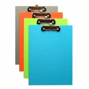 에코클립보드 주황색 집게화일 문서클립보드 결재서류 결재서류판