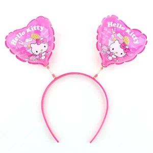 헤어밴드 풍선 (헬로키티)