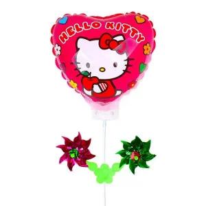 바람개비 풍선 헬로키티 (키티하트)