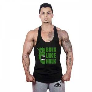 끈 헐크 남성탱크탑 나시 티 민소매 머슬 짐웨
