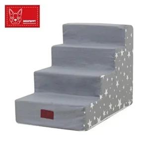 [셀러허브 스포츠레저]댕댕이 관절보호 4단 펫스템 침대 계단 U111381 스텝