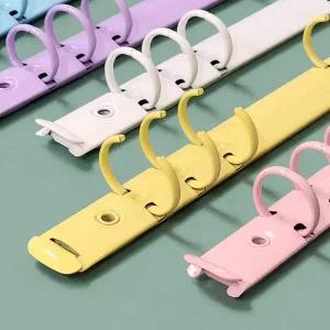 A5 컬러 6공 바인더 제본링