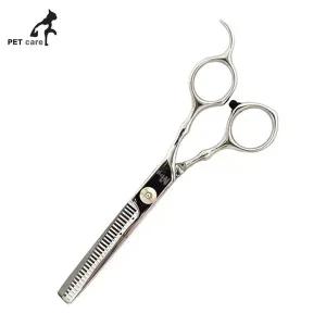 [골드스마일]애완동물 미용용 숱가위 엠펫 전문가용 미용 가위 애완용 털 다듬기