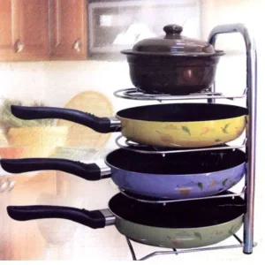 [콩심팥심]후라이팬 정리대 냄비 보관대 프라이팬 거치대 5단