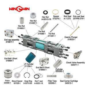 워터 제트 예비 부품, 도장 카트리지 강화기 펌프 경쟁력 있는 가격, 040015-1