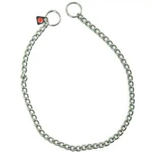 [골드스마일]HS 목줄 35cm 애견용품 스텐 강아지목줄 반견스텐목줄